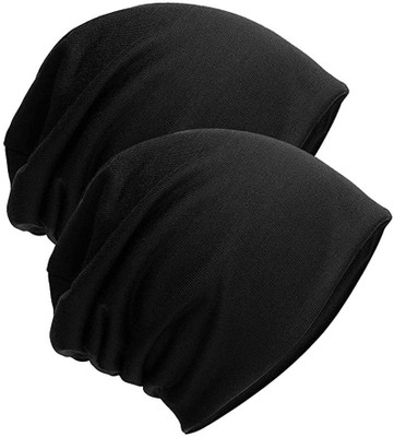 PAROPKAR Solid Beanie Cap(Pack of 2)