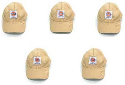 Cryostore Solid Sports/Regular Cap Cap(Pack of 5)