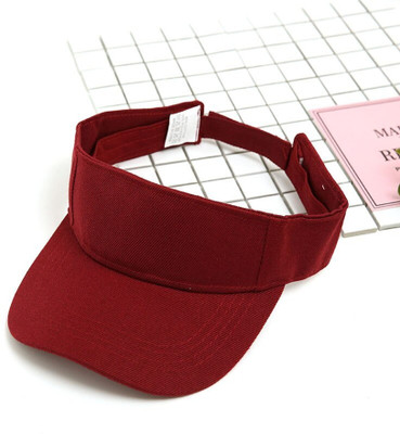 Missby Solid Visor Cap Cap