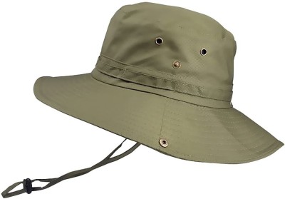 gustave Fishing Hat Summer Sun Bonnie Hat UPF 50+ UV Protection Wide Brim Cap Waterproof Safari Adventure Camping Hiking Hunting Travel Beach Bucket Hat for Men Women Boys and Girls(Army Green, Pack of 1)