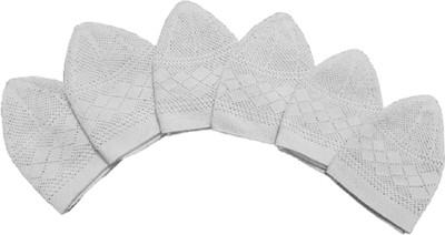 MUSMIR Self Design Prayer Cap Cap(Pack of 6)