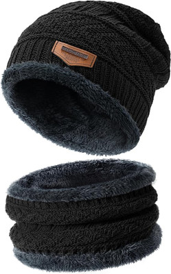 KALKA HOSIERY Solid Beanie Cap
