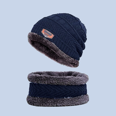INFISPACE Solid Beanie Cap(Pack of 2)