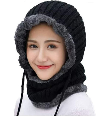 PinKit Solid Beanie Cap