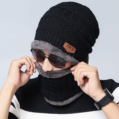 VISHAL_Co Woven Beanie Cap