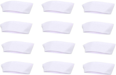 FQZILON Solid Skull Cap Cap(Pack of 12)
