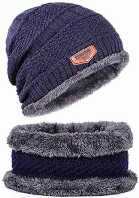 NPU Woven Beanie Cap(Pack of 2)
