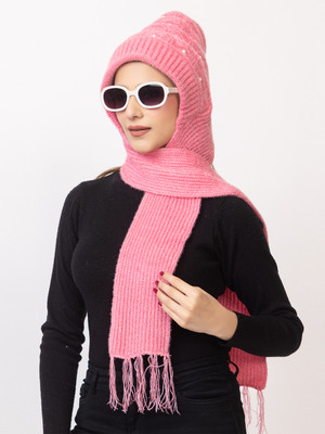 AMOLDO Self Design Beanie Cap