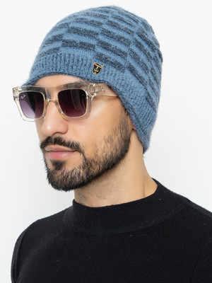 AMOLDO Geometric Print Beanie Cap