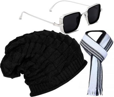 SPEQTA Beanie Cap(Pack of 3)