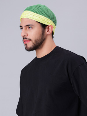 Bharatasya Solid Beanie Cap