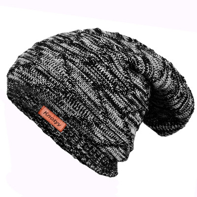 Knotyy Self Design Beanie Cap