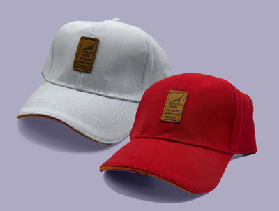 Rigzy Printed, Self Design, Solid, Geometric Print Sports/Regular Cap Cap(Pack of 2)