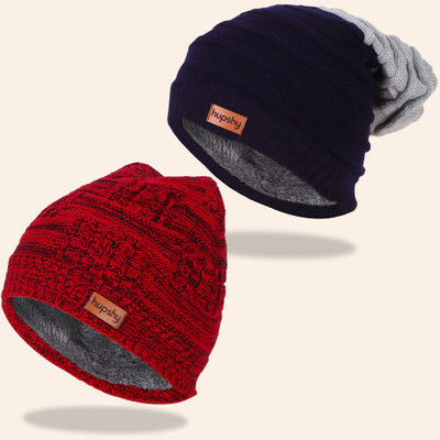 HUPSHY Beanie Cap(Pack of 2)