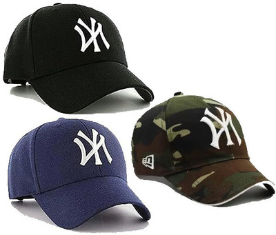 ILLARION TREND Self Design Sports/Regular Cap Cap(Pack of 3)