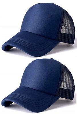 MUSMIR Solid Sports/Regular Cap Cap(Pack of 2)