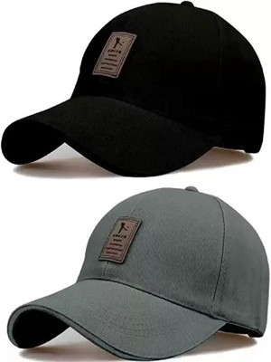Dcmr Self Design Sports/Regular Cap Cap(Pack of 2)