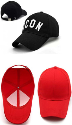 RD YTR Embroidered, Solid Sports/Regular Cap Cap(Pack of 2)