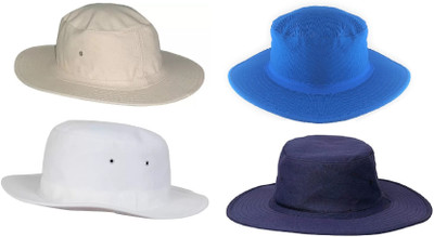 FQZILON Solid Cricket Cap Cap(Pack of 4)