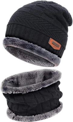Gdu Woven Beanie Cap(Pack of 2)