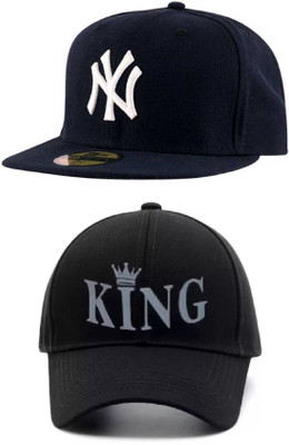 blutech Applique, Solid Sports/Regular Cap Cap(Pack of 2)