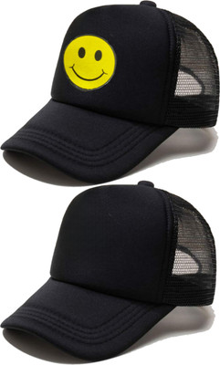 Looxmear Printed Trucker Cap Cap(Pack of 2)