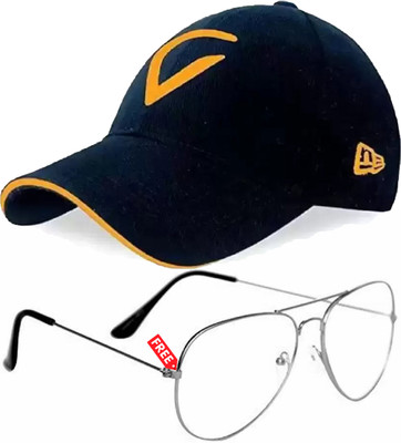 Florida Embroidered, Self Design Sports/Regular Cap Cap(Pack of 2)