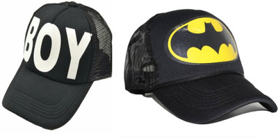FashMade Printed Sports/Regular Cap Cap(Pack of 2)
