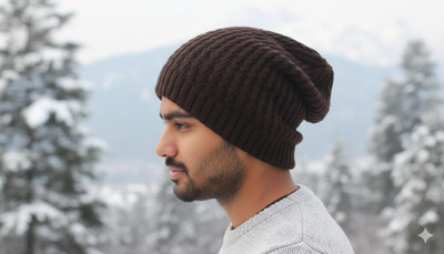 Moda Bay Striped Beanie Cap