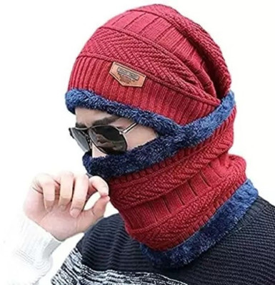 Bhagwati Enterprises Woven Beanie Cap