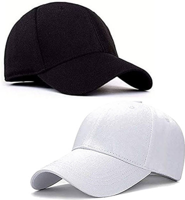 Dcmr Solid Sports/Regular Cap Cap(Pack of 2)