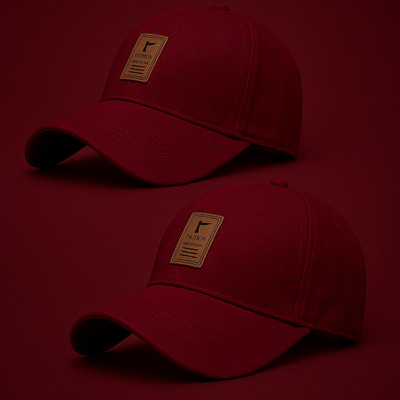 CLASSYMESSI Solid, Self Design Sports/Regular Cap Cap(Pack of 2)