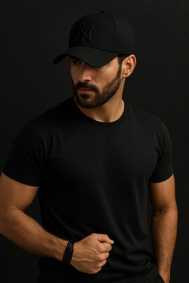 CLASSYMESSI Solid, Self Design, Embroidered Sports/Regular Cap Cap