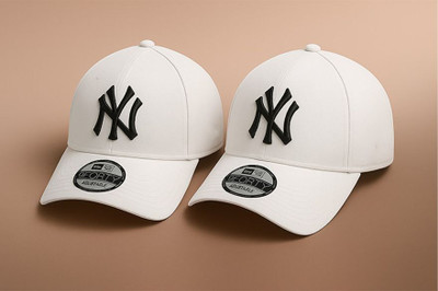 selloria Solid, Self Design, Embroidered Sports/Regular Cap Cap(Pack of 2)