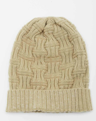 Bharatasya Solid Beanie Cap