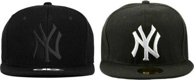 Dcmr Self Design, Embroidered Sports/Regular Cap Cap(Pack of 2)