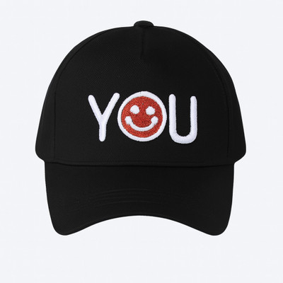 Zyquorra Self Design, Embroidered, Solid Snapback Cap Cap