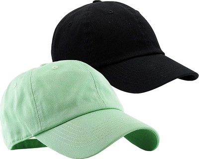 INFISPACE Solid Sports/Regular Cap Cap(Pack of 2)