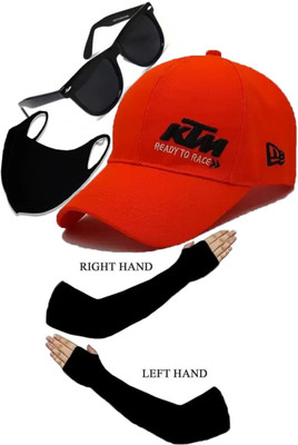 CLASSYMESSI Solid, Self Design, Embroidered Sports/Regular Cap Cap(Pack of 4)
