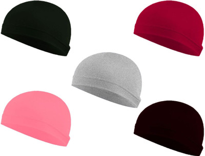 THE BLAZZE Skull Cap Cap(Pack of 5)