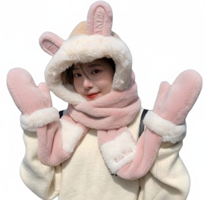 KINGLY Solid Animal Theme Cap Cap