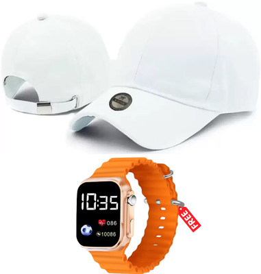 FD FLORIDA Solid, Self Design Sports/Regular Cap Cap(Pack of 2)
