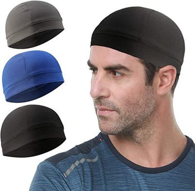 Caiuse Solid Sports/Regular Cap Cap(Pack of 3)