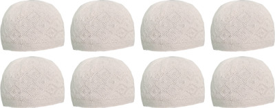 FAFetraders Solid Prayer Cap Cap(Pack of 8)