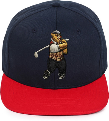 KOLOROBIA Embroidered Snapback Cap Cap