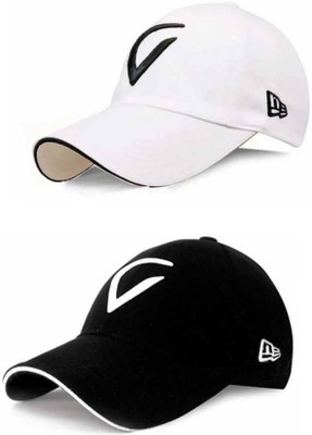Real Life Solid Sports/Regular Cap Cap(Pack of 2)