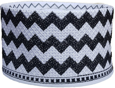 Ruby Arts Embroidered Skull Cap Cap