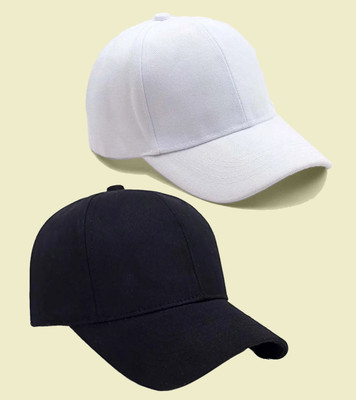 Evanden Self Design, Solid Sports/Regular Cap Cap(Pack of 2)
