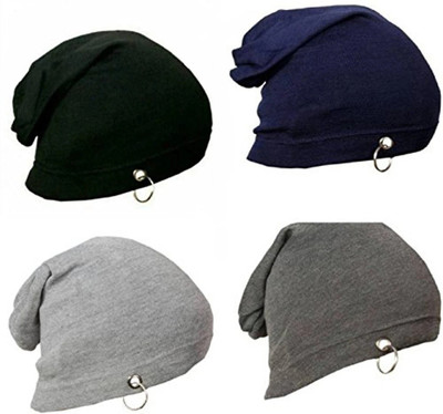 AngaarLook Beanie Cap(Pack of 4)