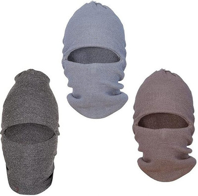 stupefying Solid Monkey Cap Cap(Pack of 3)